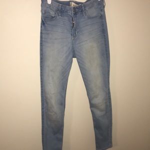 High waisted Hollister jeans